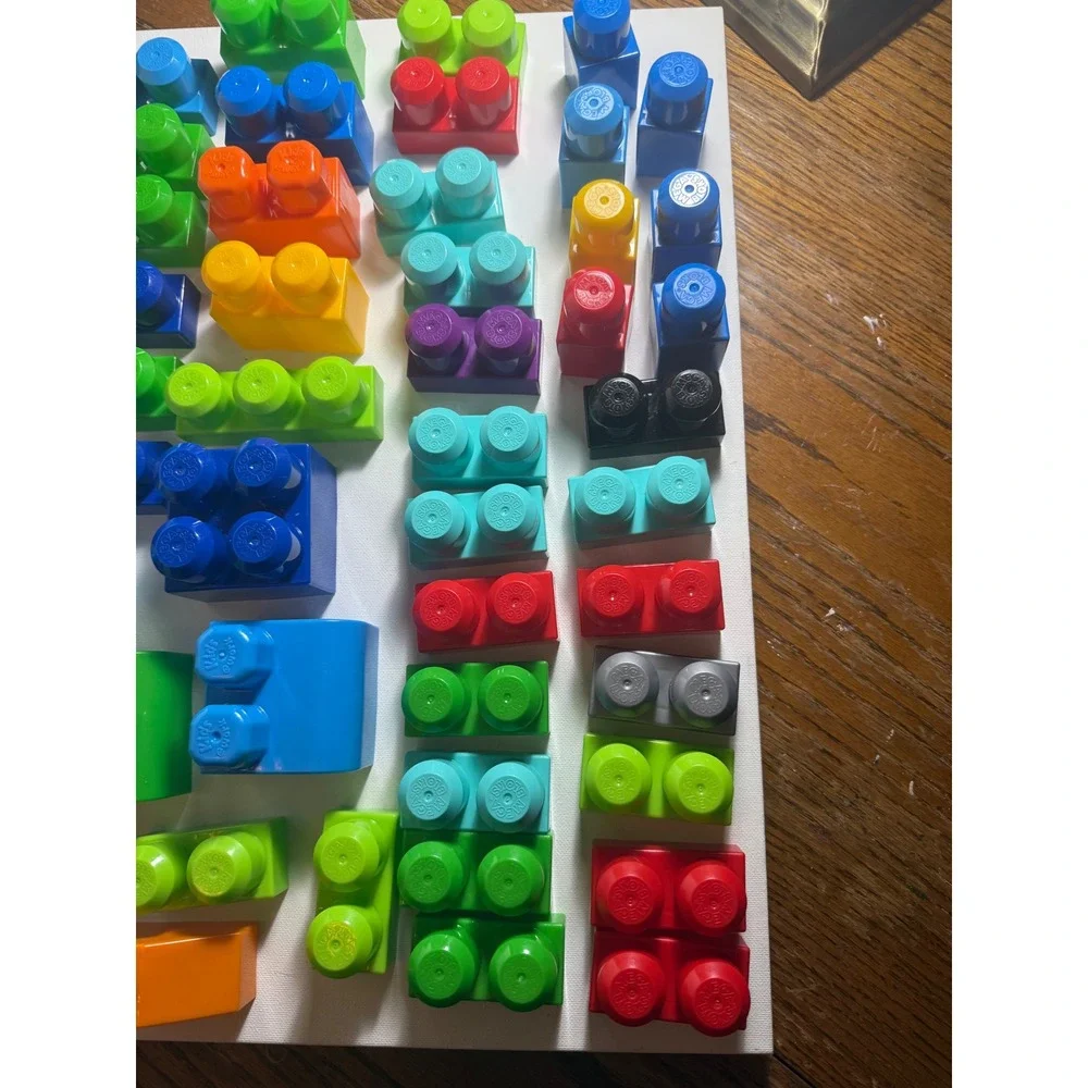 Lot of Mega Blocks Building Blocks Bricks Toddler Play Set Excellent